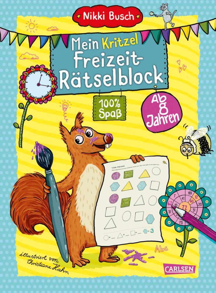 Mein großer Freizeit Kritzel- und Rätselblock main product photo