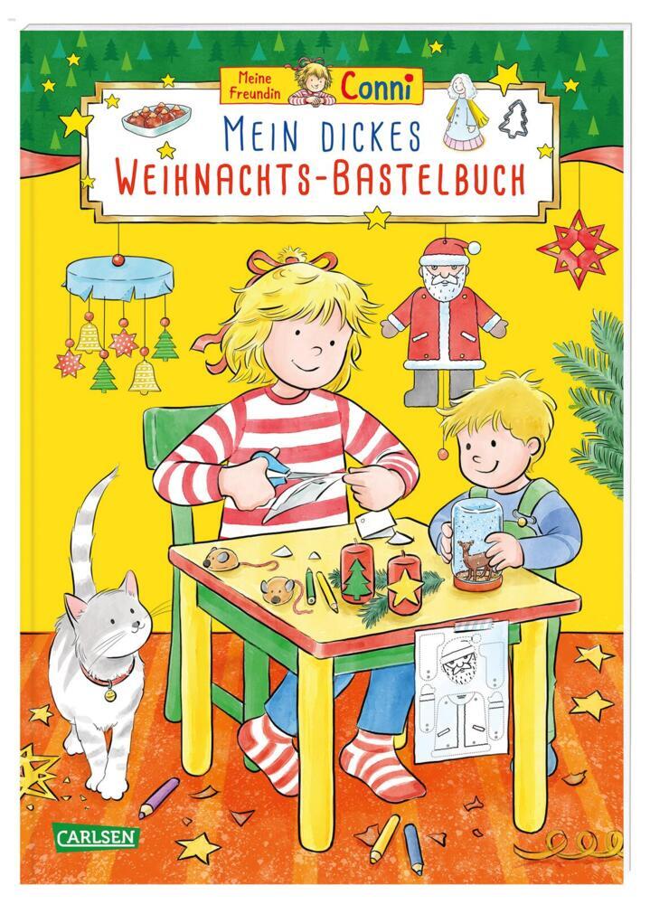 Conni Gelbe Reihe (Beschäftigungsbuch): Mein dickes Weihnachts-Bastelbuch main product photo