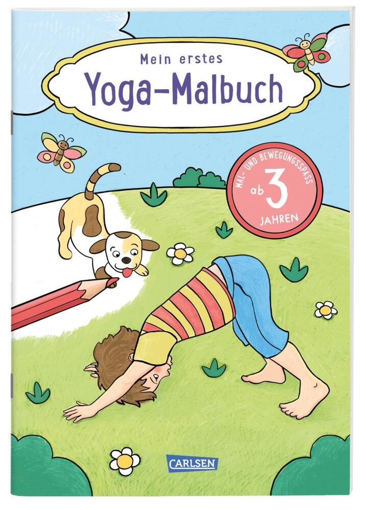 Mein erstes Yoga-Malbuch main product photo