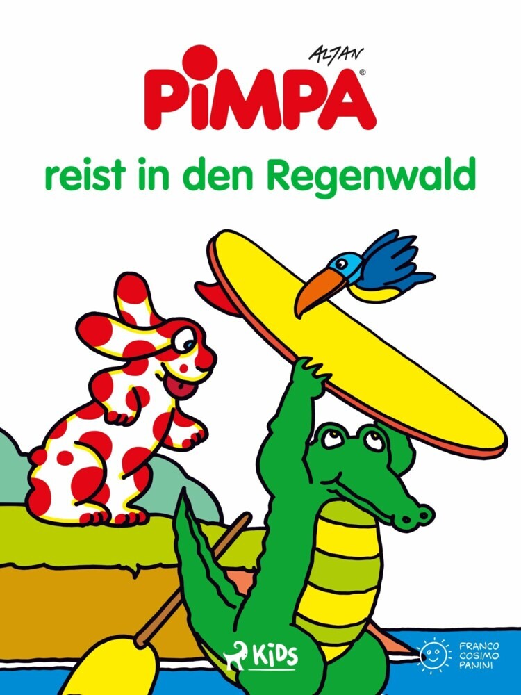 Pimpa reist in den Regenwald main product photo