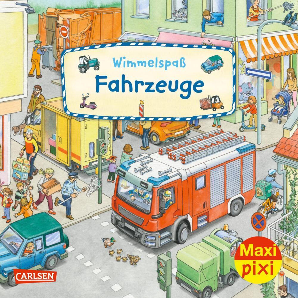 Maxi Pixi 422: Wimmelspaß Fahrzeuge main product photo