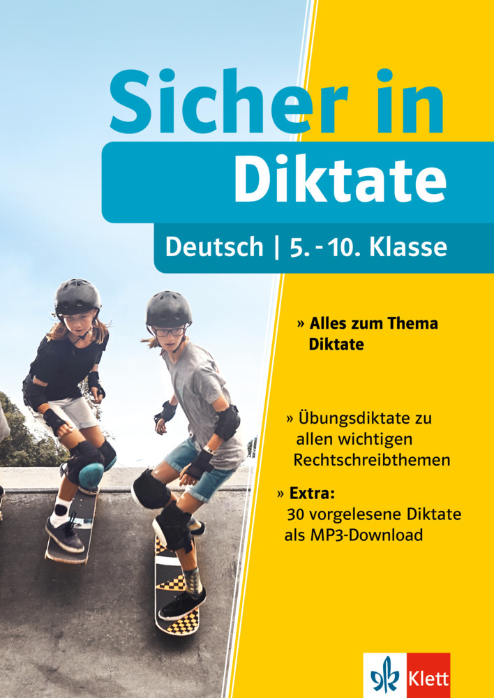 Klett Sicher in Deutsch Diktate 5.-10. Klasse main product photo