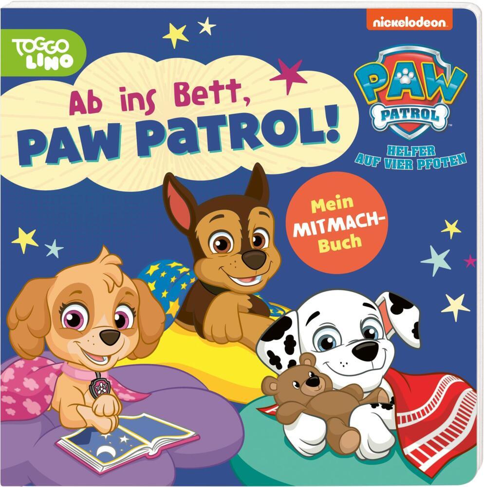 PAW Patrol Pappbilderbuch: Ab ins Bett, PAW Patrol! main product photo