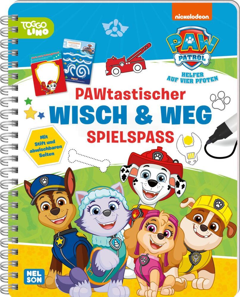 PAW Patrol Mitmachbuch: PAWtastischer Wisch & Weg Spielspaß main product photo