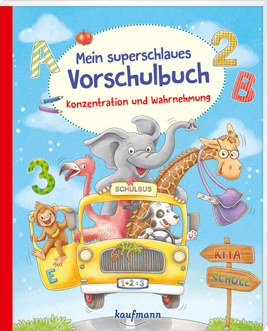 Mein superschlaues Vorschulbuch - Konzentration und Wahrnehmung main product photo