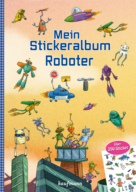 Mein Stickeralbum - Roboter main product photo