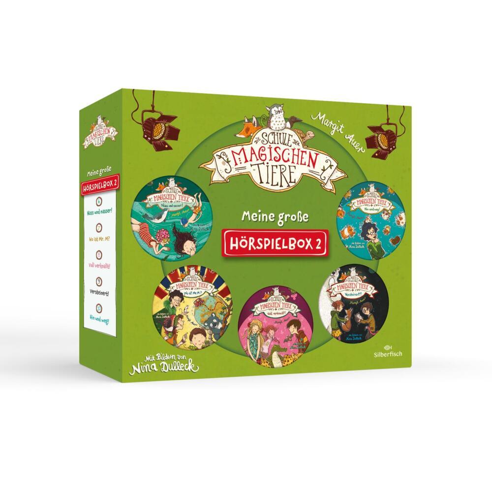 Die Schule der magischen Tiere - Hörspiele: Meine große Hörspielbox 2, Audio-CD main product photo
