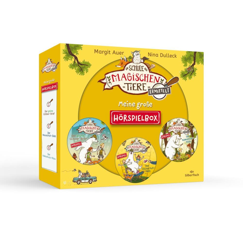 Die Schule der magischen Tiere ermittelt - Hörspiele: Meine große Hörspielbox, Audio-CD main product photo