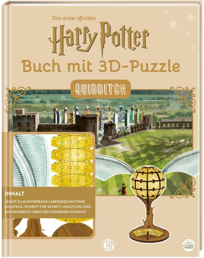 Harry Potter - Quidditch - Das offizielle Buch mit 3D-Puzzle Fan-Art main product photo