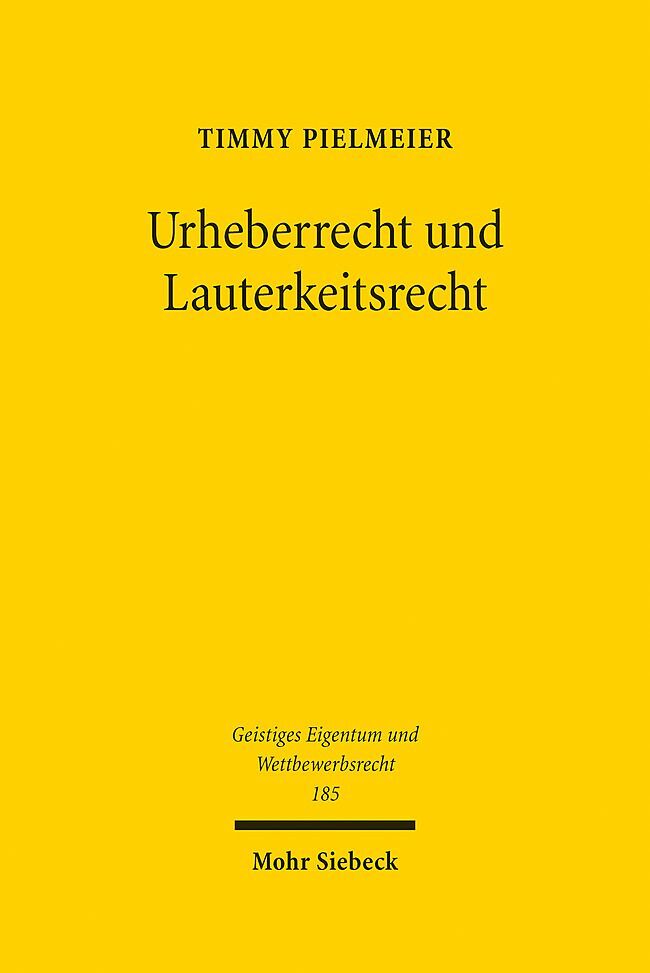 Urheberrecht und Lauterkeitsrecht main product photo