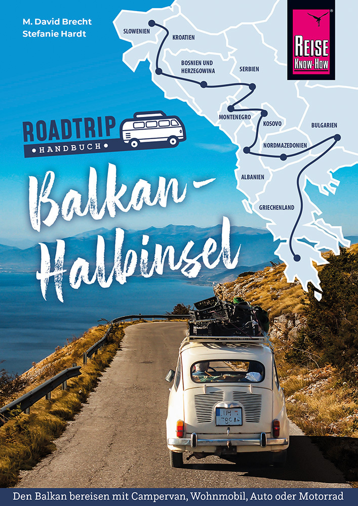 Reise Know-How Roadtrip Handbuch Balkan-Halbinsel main product photo
