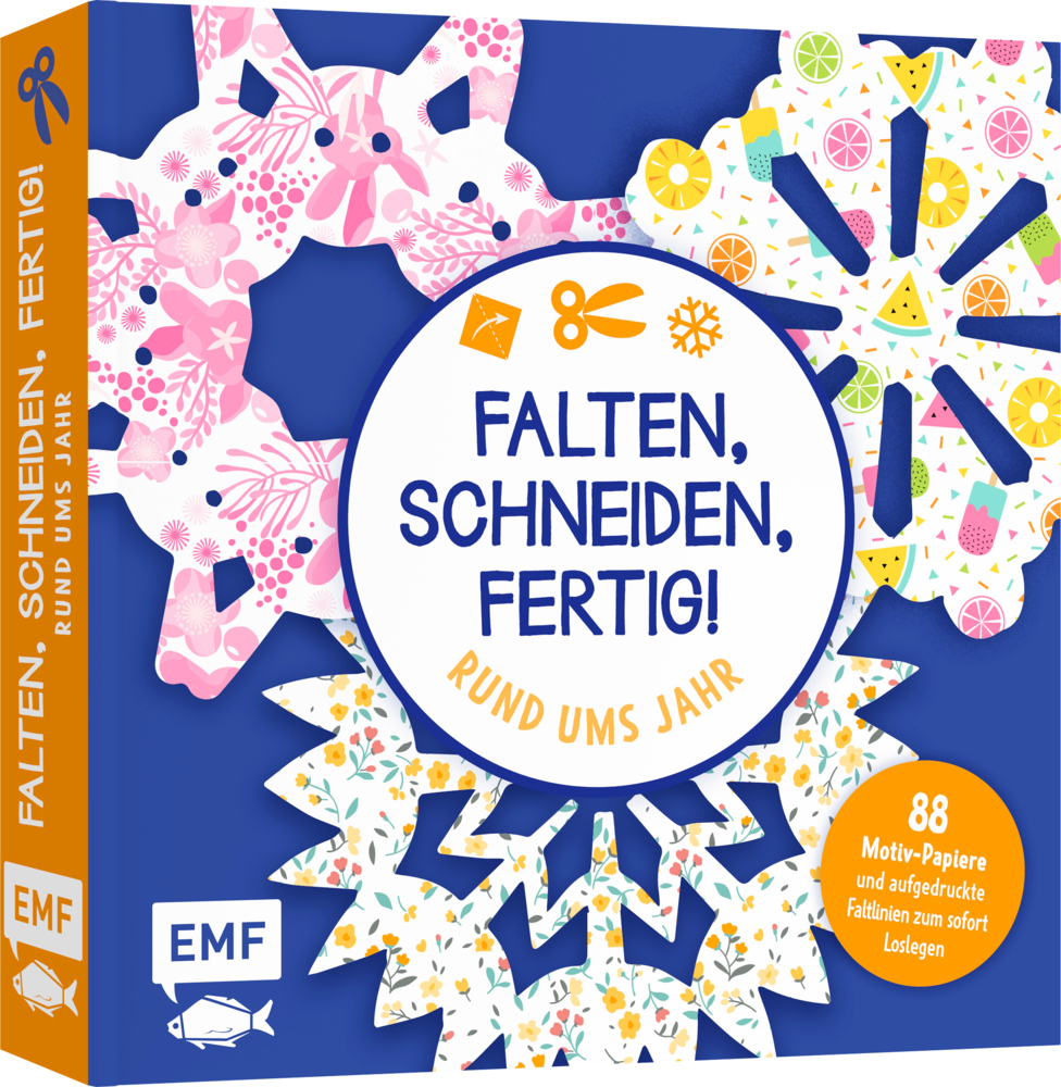 Bastelblock: Falten, Schneiden, fertig! Rund ums Jahr main product photo