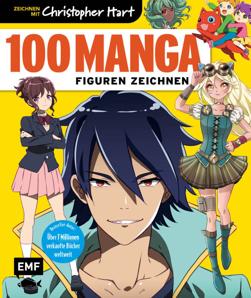 100 Manga-Figuren zeichnen main product photo