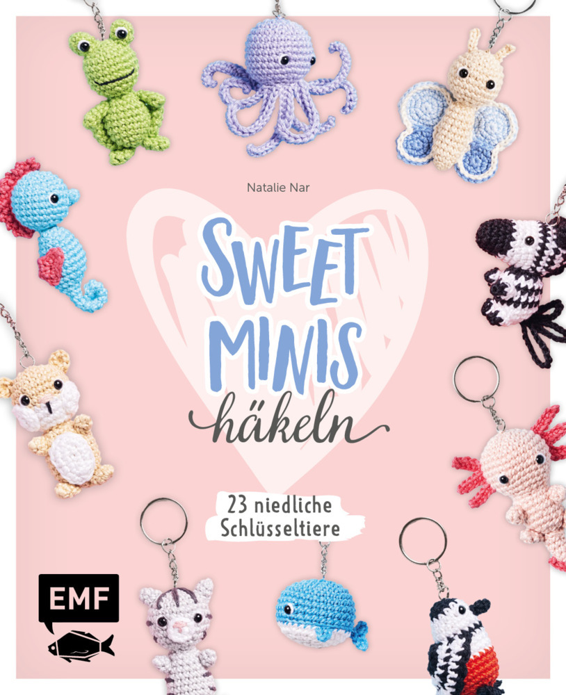 Sweet Minis häkeln - 23 niedliche Schlüsseltiere main product photo