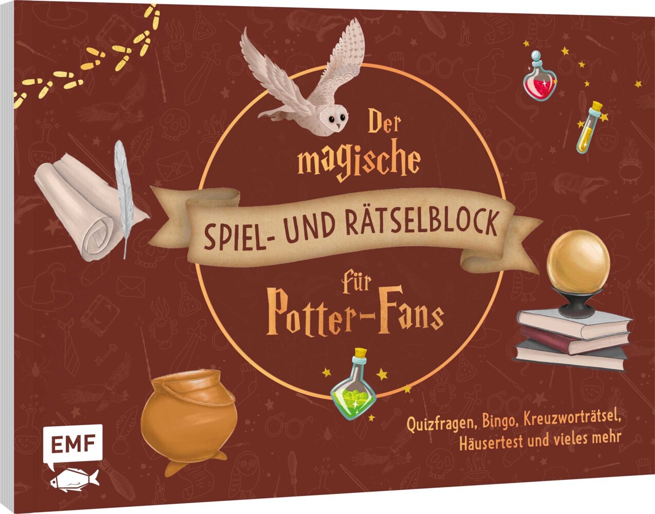 Der magische Spiel- und Rätselblock für Harry Potter-Fans main product photo