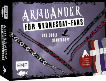 Armbänder für Wednesday-Fans knüpfen