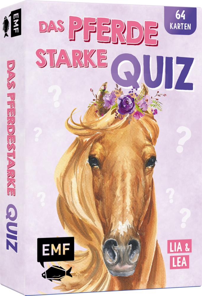 Kartenspiel: Das pferdestarke Quiz von den beliebten Social-Media-Stars Lia und Lea - # ponylife main product photo