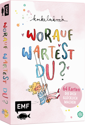 Kartenbox: Worauf wartest du? - 64 Karten, die dich glücklich machen