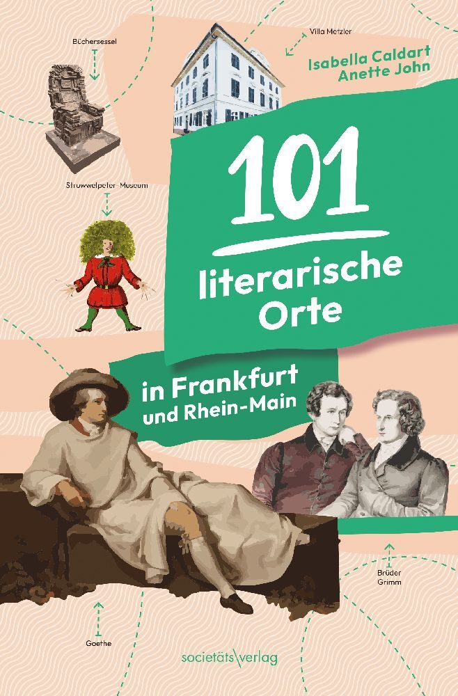 101 literarische Orte in Frankfurt und Rhein-Main main product photo
