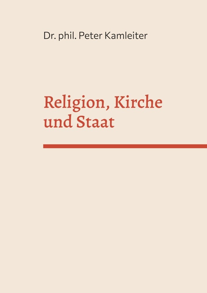 Religion, Kirche und Staat main product photo