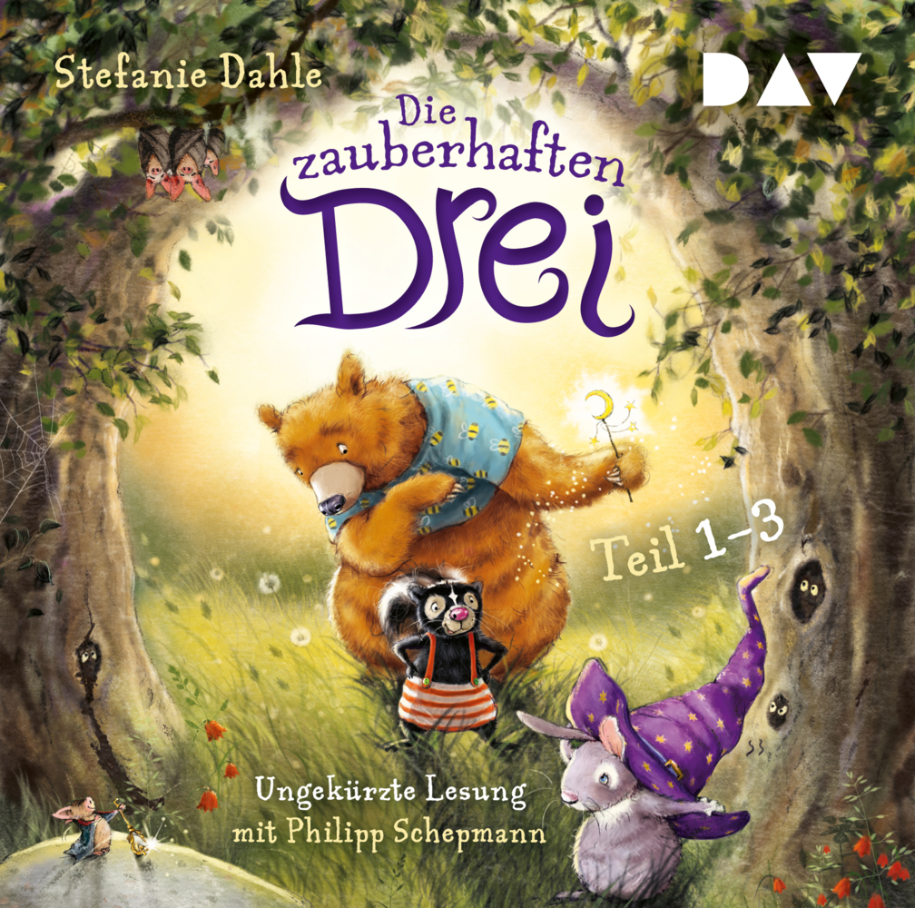 Die zauberhaften Drei (Teil 1-3), 1 Audio-CD main product photo