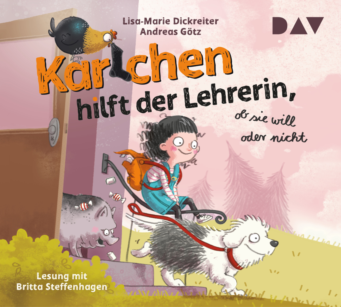 Karlchen hilft der Lehrerin, ob sie will oder nicht, 4 Audio-CD main product photo