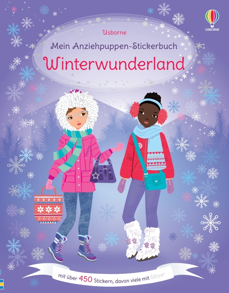 Mein Anziehpuppen-Stickerbuch: Winterwunderland main product photo