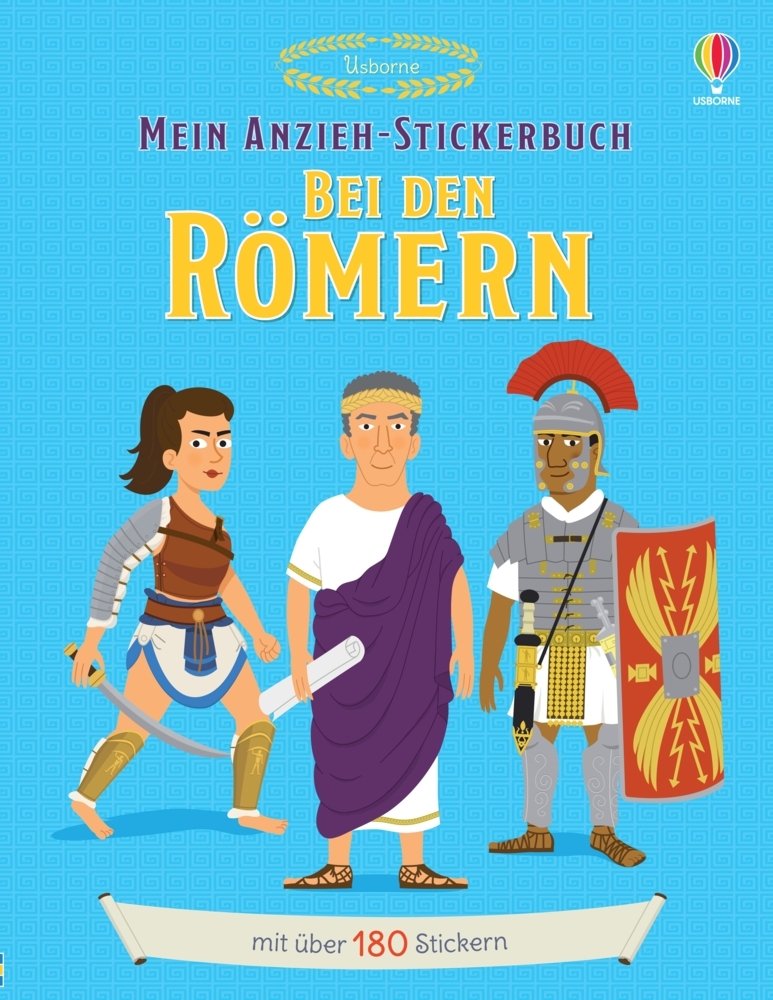 Mein Anzieh-Stickerbuch: Bei den Römern main product photo