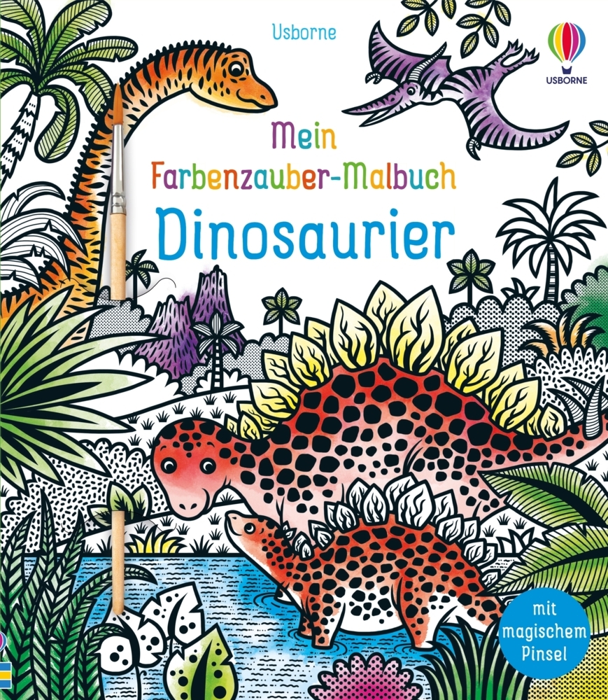 Mein Farbenzauber-Malbuch: Dinosaurier main product photo