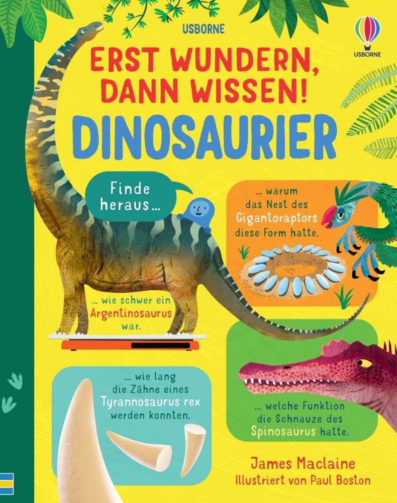 Erst wundern, dann wissen! Dinosaurier main product photo