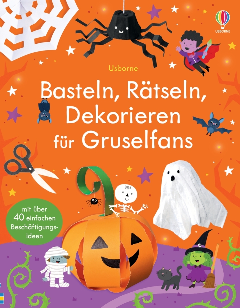Basteln, Rätseln, Dekorieren für Gruselfans main product photo