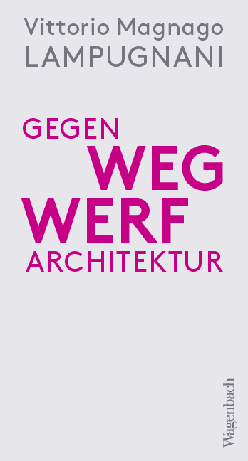 Gegen Wegwerfarchitektur main product photo