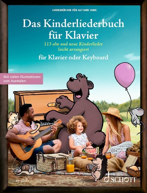 Das Kinderliederbuch für Klavier main product photo