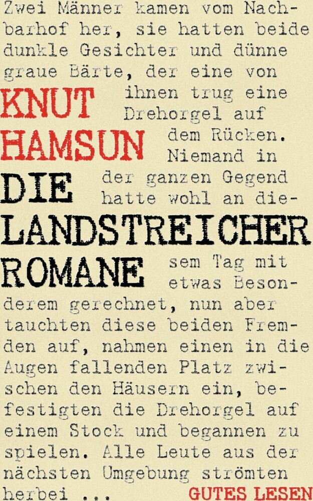 Die Landstreicher Romane - Trilogie (Landstreicher. August. Nach Jahr und Tag) main product photo