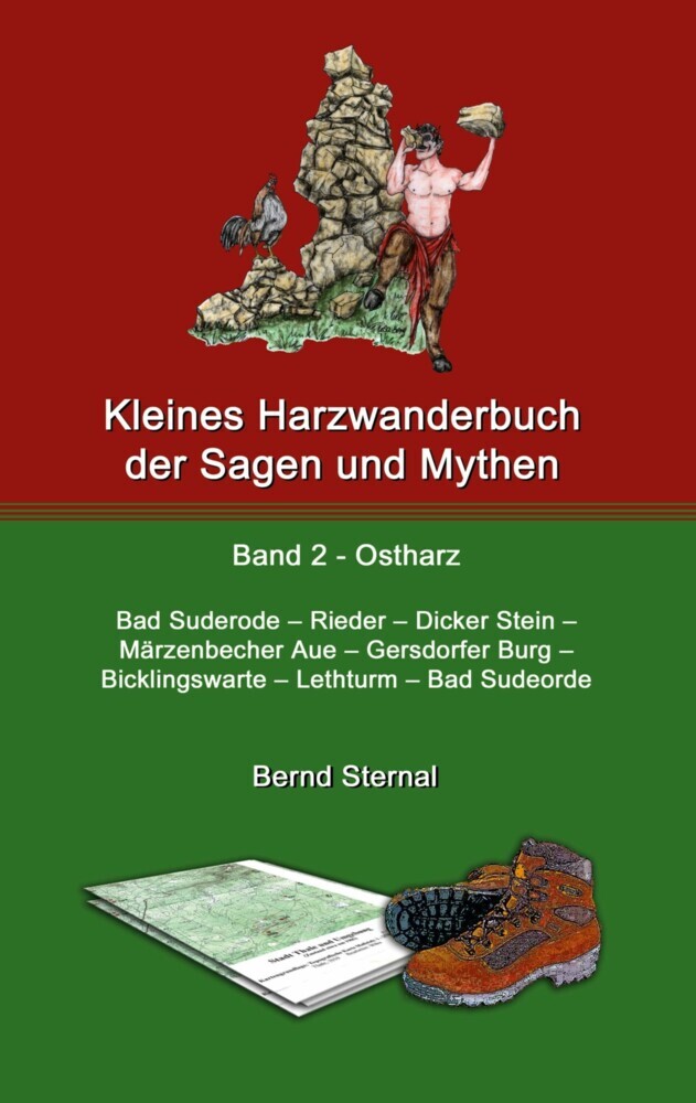 Kleines Harzwanderbuch der Sagen und Mythen 2 main product photo