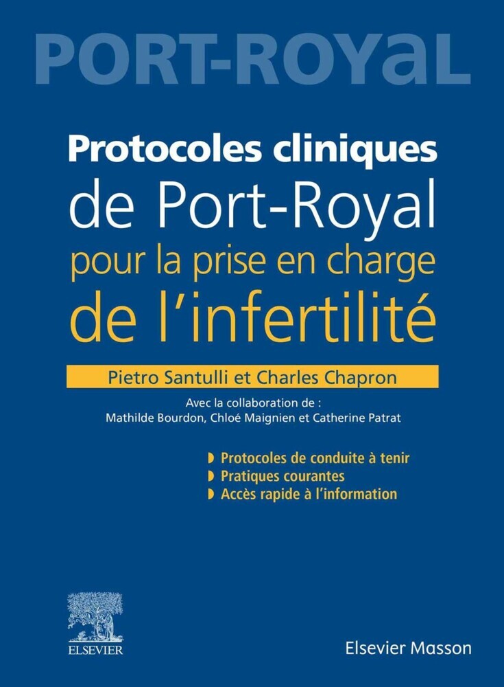 Protocoles cliniques de Port-Royal pour la prise en charge de l'infertilité main product photo