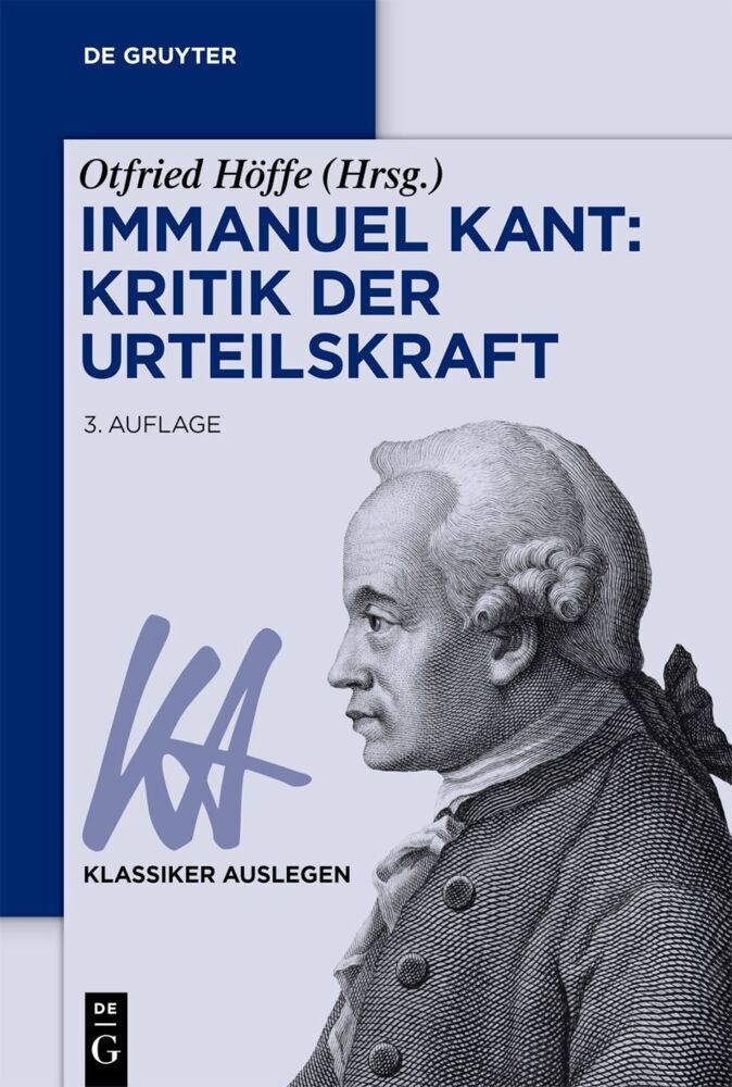 Immanuel Kant: Kritik der Urteilskraft main product photo