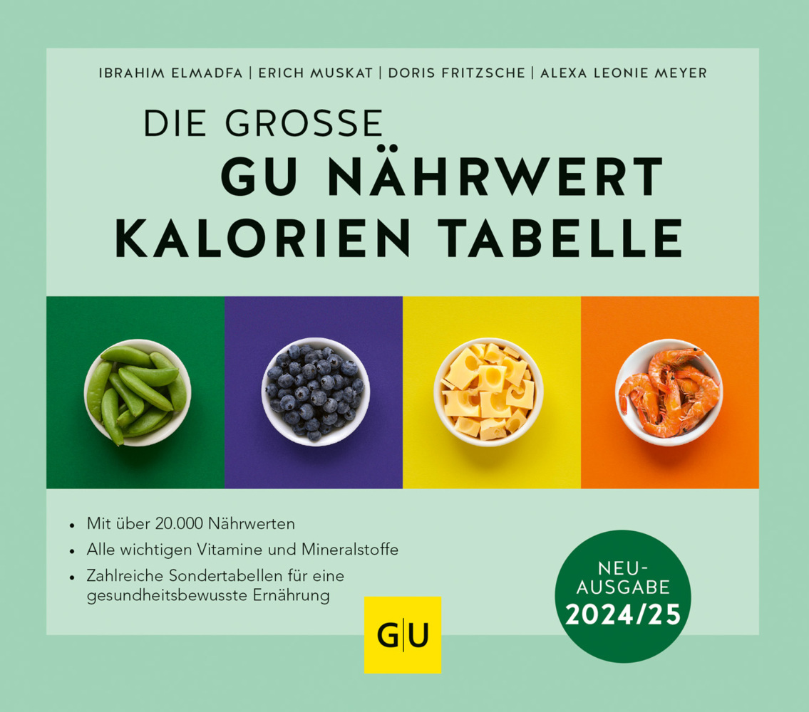 Die große GU Nährwert-Kalorien-Tabelle 2024/25 main product photo