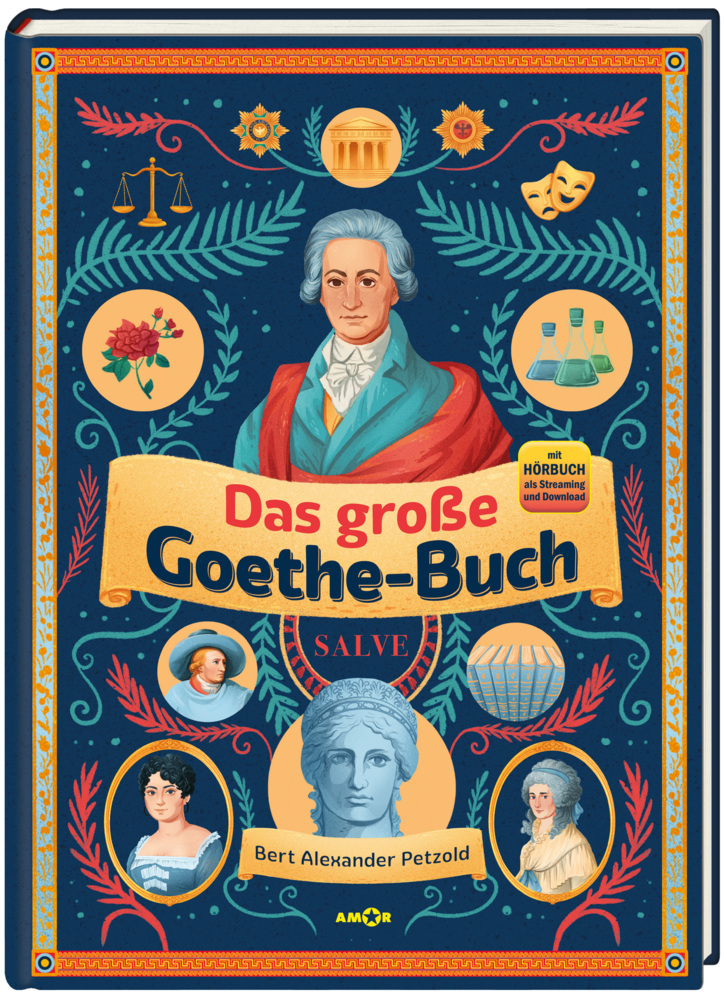 Das große Goethe-Buch. Ein Wissensabenteuer über Johann Wolfgang von Goethe., m. 26 Audio main product photo