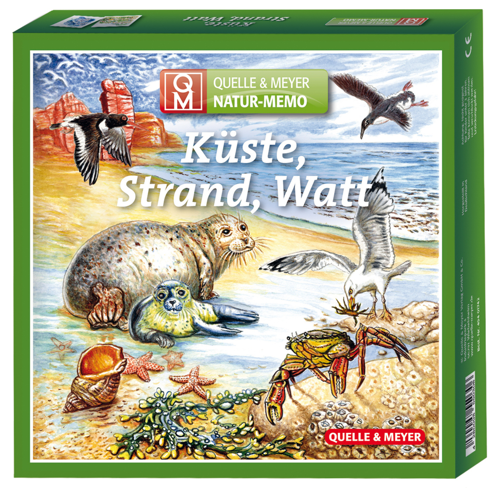 Natur-Memo "Küste, Strand, Watt" main product photo