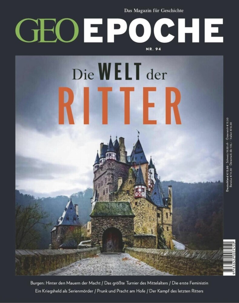 GEO Epoche 94/2018 - Die Welt der Ritter main product photo