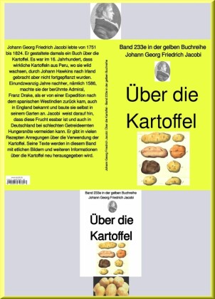Über die Kartoffel  -  Band 233e in der gelben Buchreihe - bei Jürgen Ruszkowski