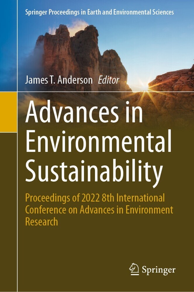 Advances in Environmental Sustainability main product photo