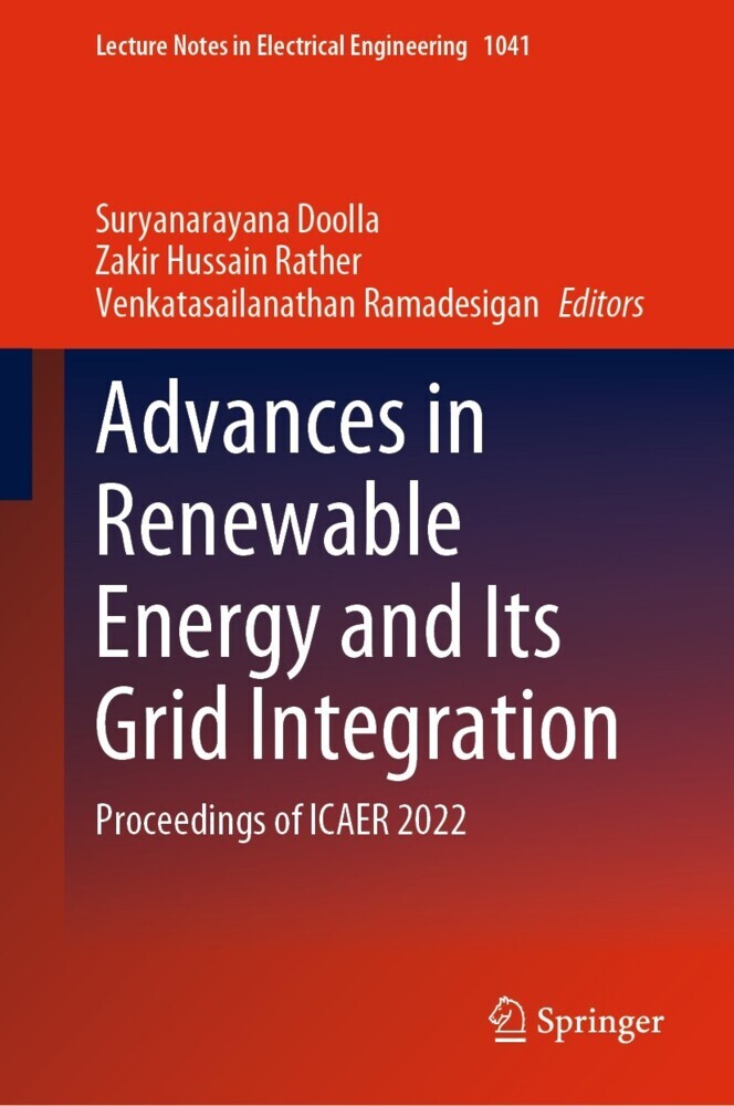Advances in Renewable Energy and Its Grid Integration main product photo