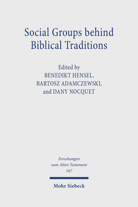 Social Groups behind Biblical Traditions