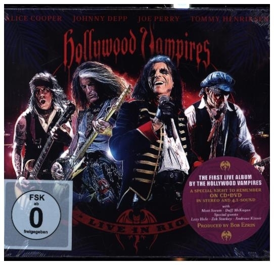 Live in Rio, 1 Audio-CD + 1 DVD main product photo