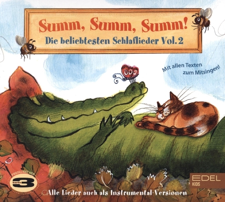 Summ, Summ, Summ - Die beliebtesten Schlaflieder,Vol.2, 1 Audio-CD main product photo