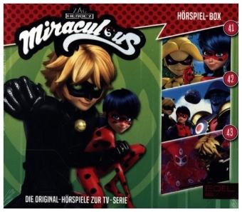 Miraculous - Hörspiel-Box. Tl.41-43, 3 Audio-CD