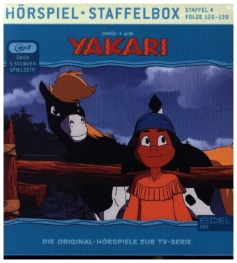 Yakari - Staffelbox. Box.4, 1 Audio-CD, MP3