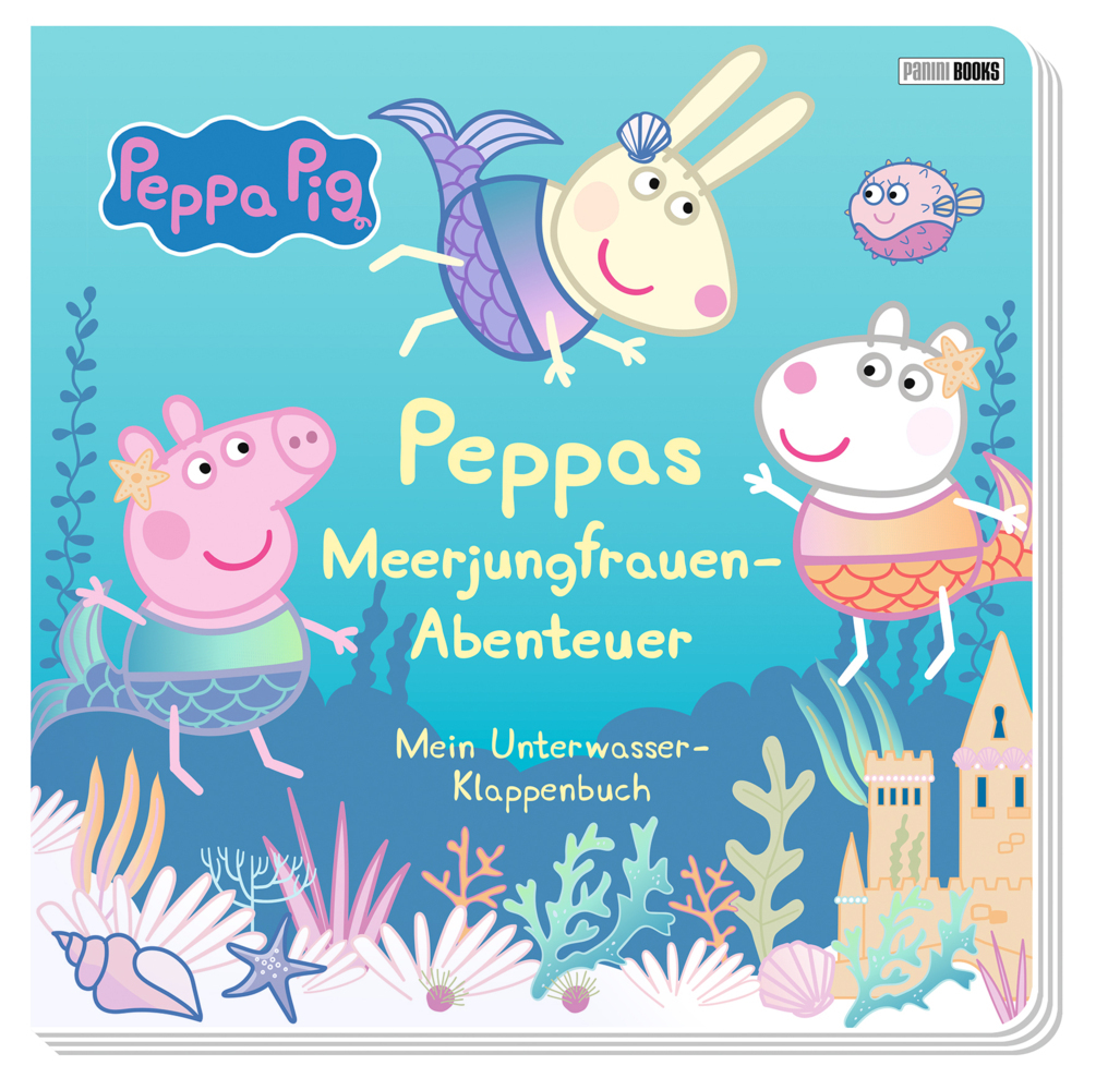 Peppa Pig: Peppas Meerjungfrauen-Abenteuer - Mein Unterwasser-Klappenbuch main product photo